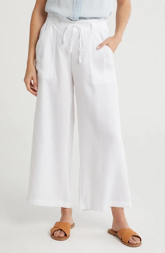 Tie Waist Wide Leg Pants | Nordstrom Rack