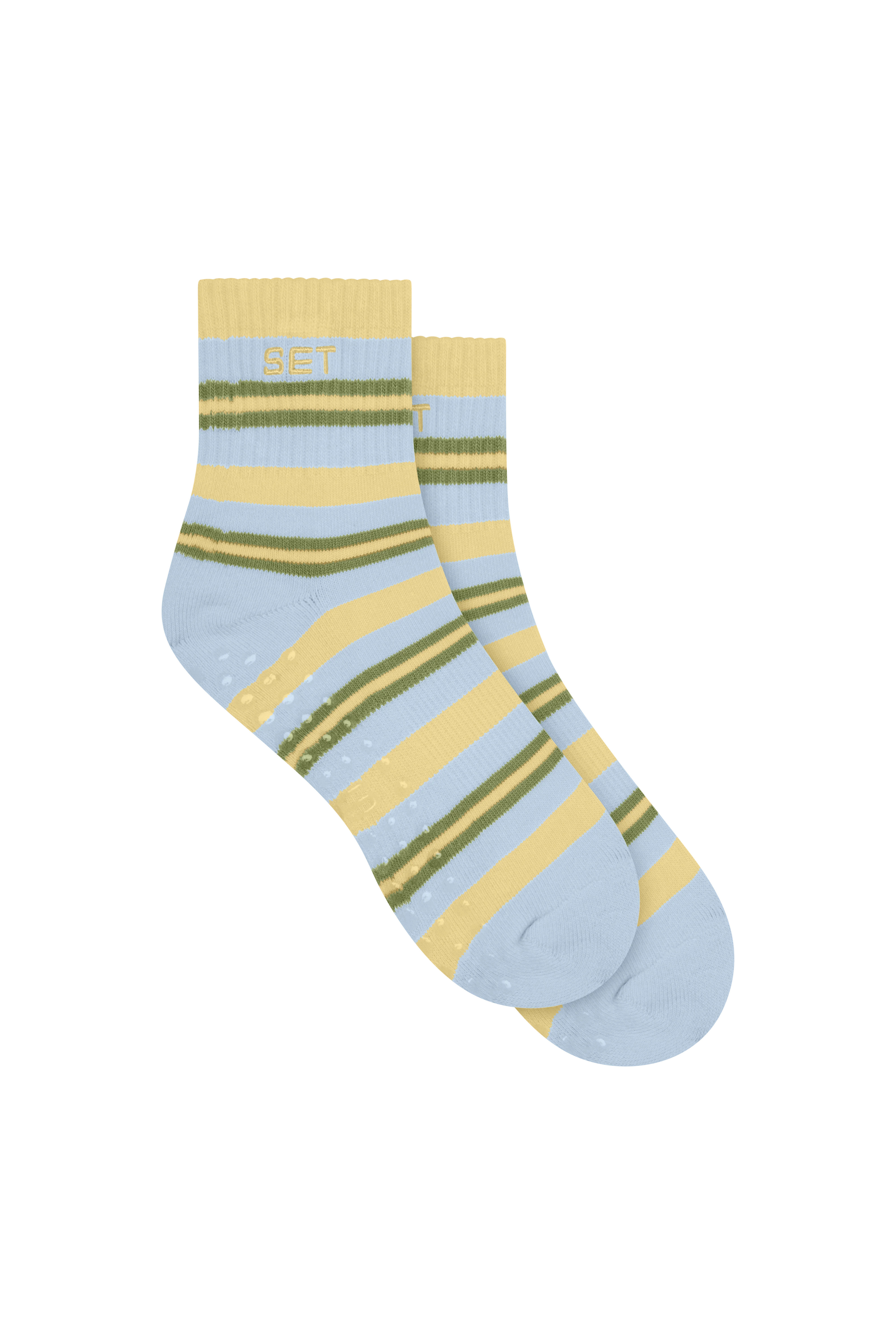 SET MULTI STRIPE SHORTY GRIP SOCK - PALMA | SET Active