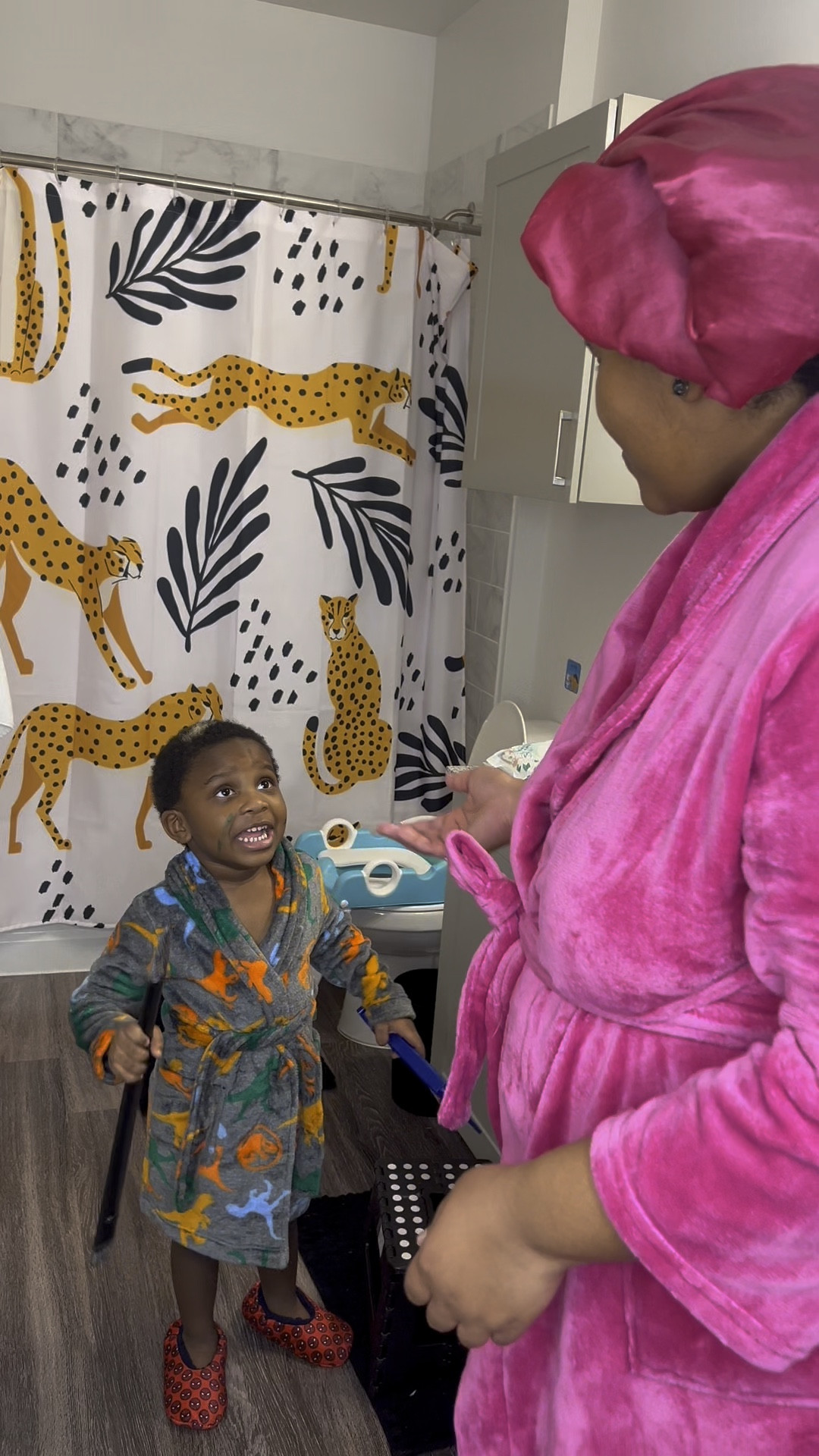 Put a robe on the boy and all of a sudden he thinks he’s Jesus?! 😭

#LTKKids #LTKHome #LTKFamily