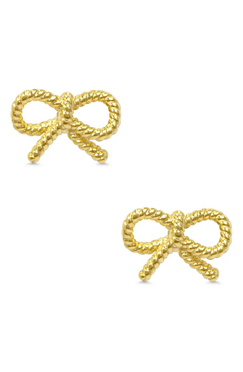 Lily Nily Kids' Bow Twist Stud Earrings | Nordstrom | Nordstrom