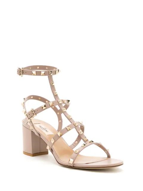 Rockstud strappy sandals | Farfetch (US)