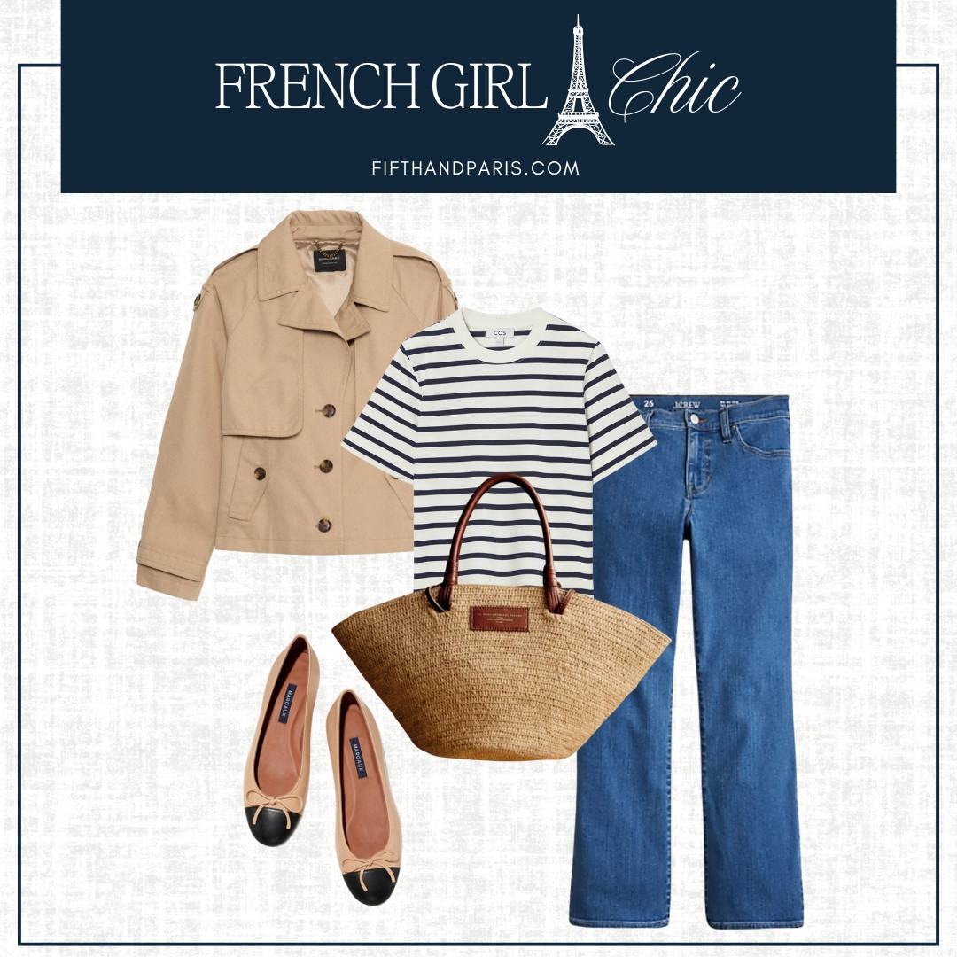 French girl style for Spring.  Five styles with my favorite market tote.  

An easy but chic everyday style relying on closet staples for that effortless French vibe.  

#frenchgirl #parisianstyle #frenchstyle #frenchfashion

#LTKSeasonal #LTKItBag #LTKStyleTip