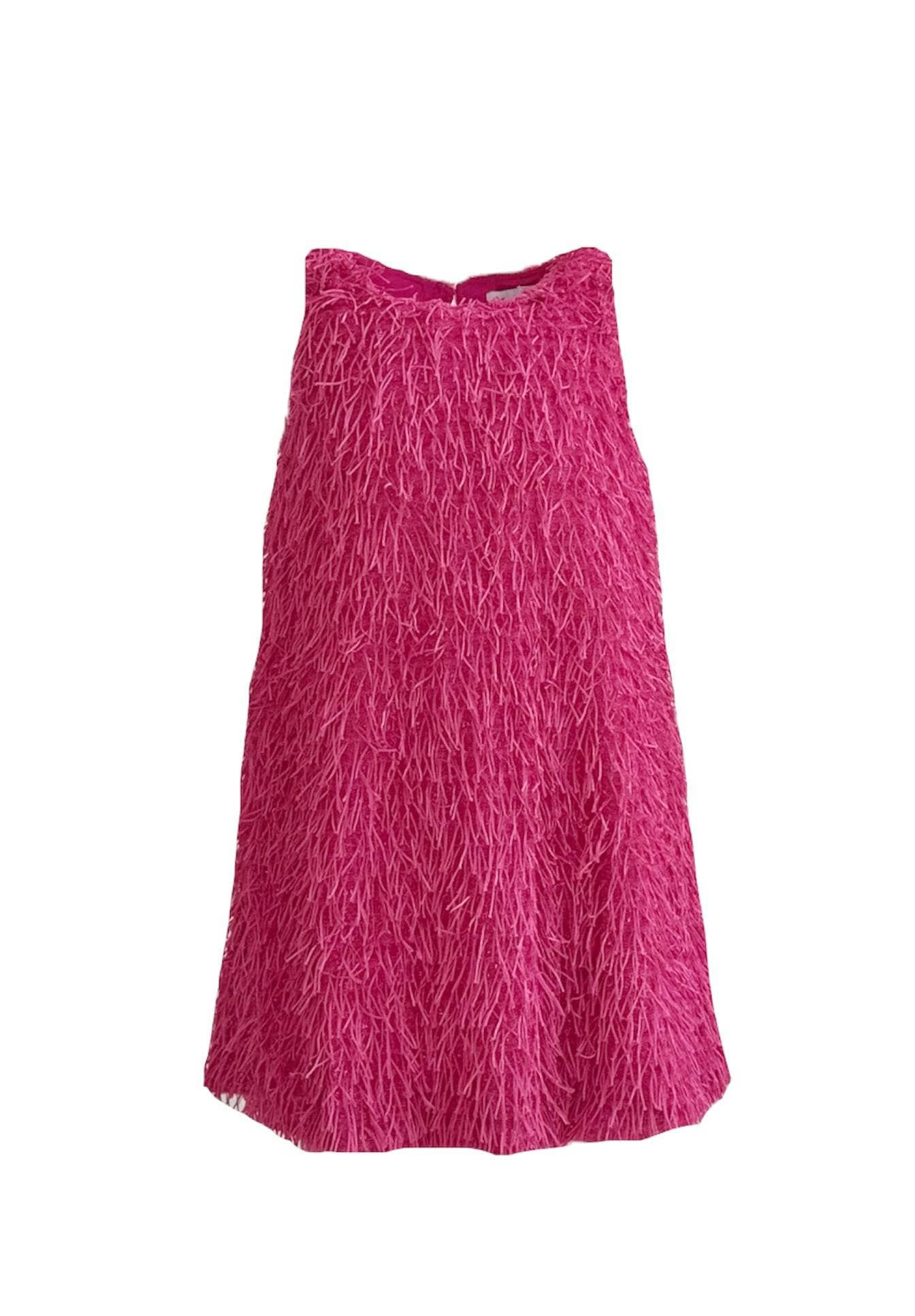 Mia Pink Fringe Dress | Lola + The Boys