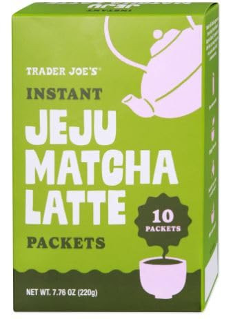 2-Pack Trader Joe Instant JEJU Matcha Latte 7.76oz 220g (Two Boxes) | Amazon (US)