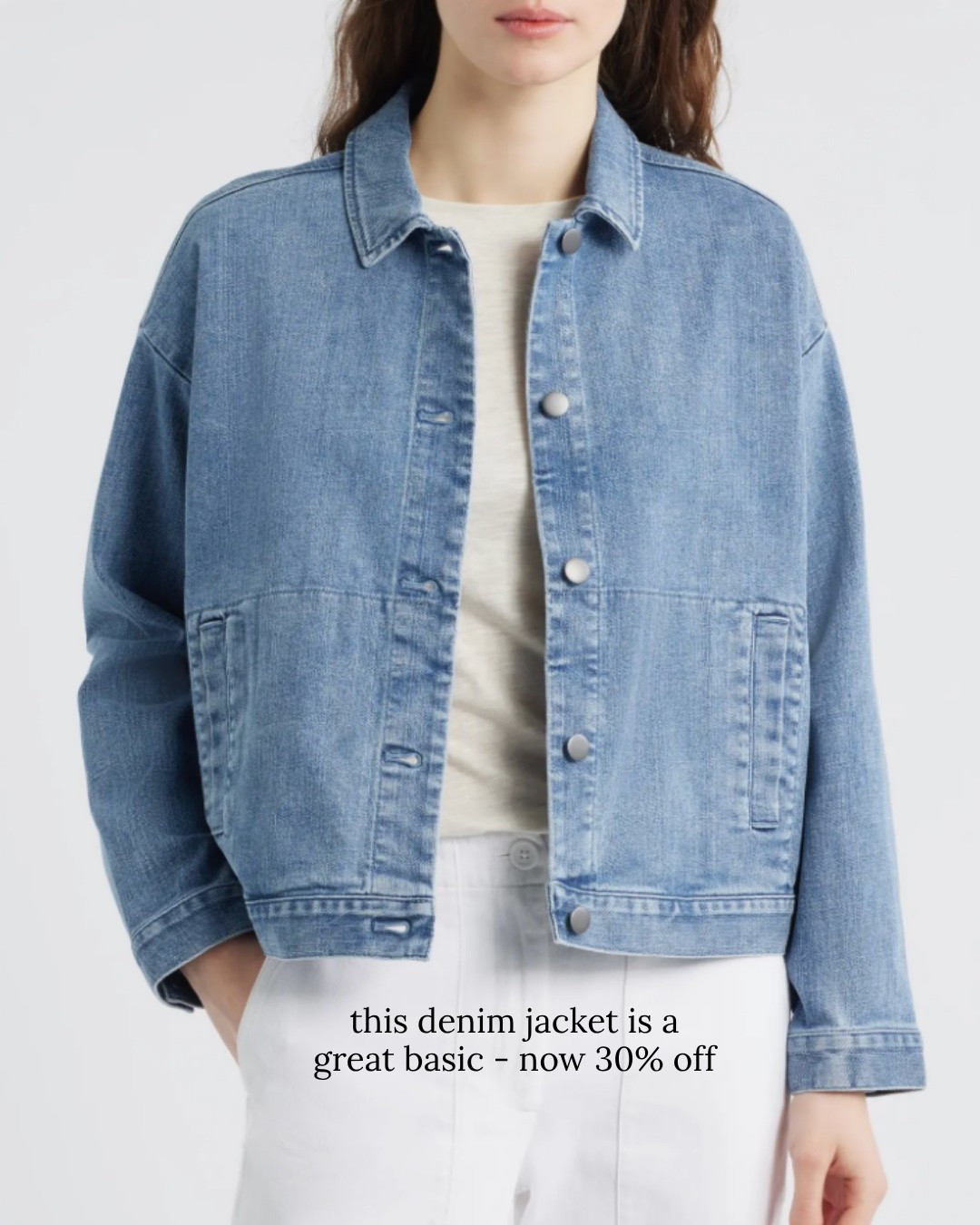 So cute and on sale! Perfect lightweight denim jacket for summer!

Summer fashion, summer jacket,

#LTKSeasonal #LTKOver40 #LTKSaleAlert