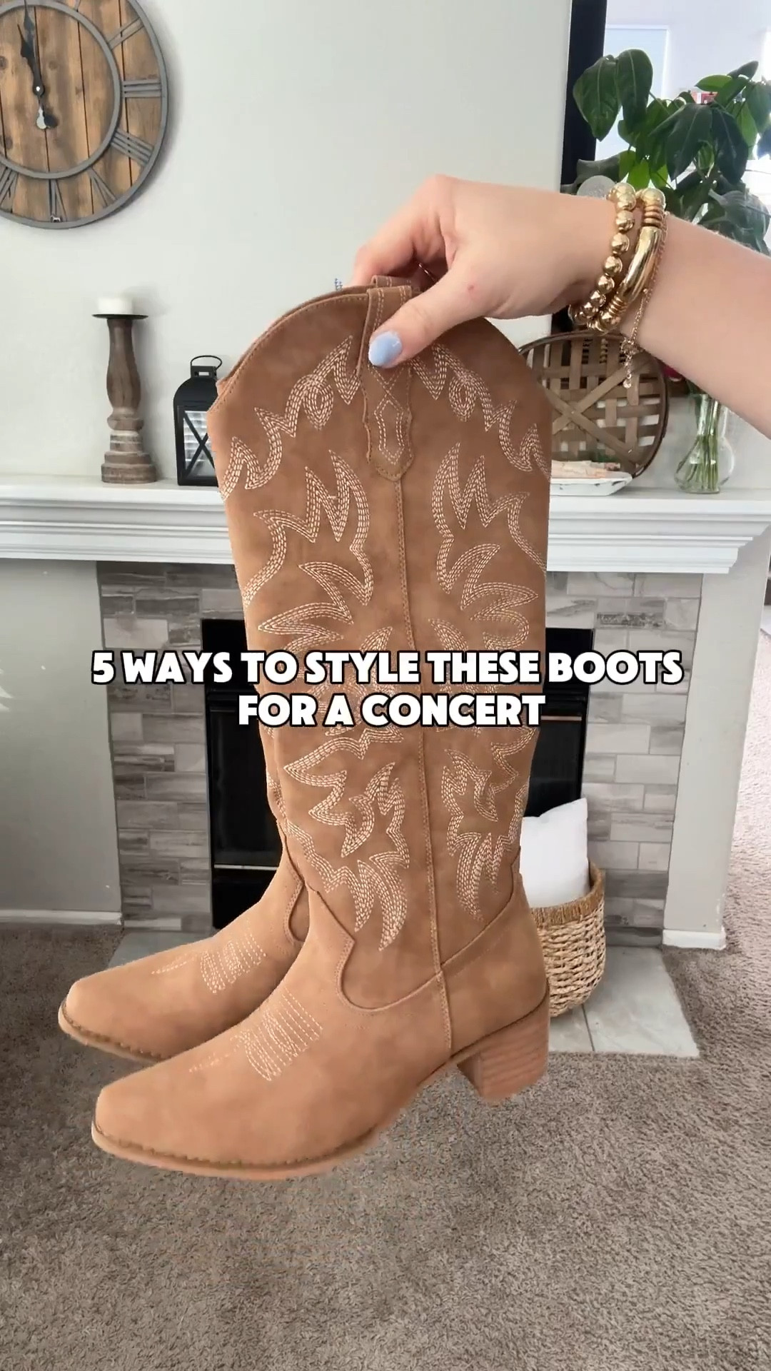 5 ways to style cowboy boots for a concert 





Nashville outfits, western outfit, festival outfit, western boots, western boho outfit, amazon outfits 2026, concert outfit ideas, summer outfit amazon, Amazon outfit ideas, summer concert outfit, summer festival, rodeo outfit, country concert outfit

#LTKPetite #LTKFestival #LTKSaleAlert