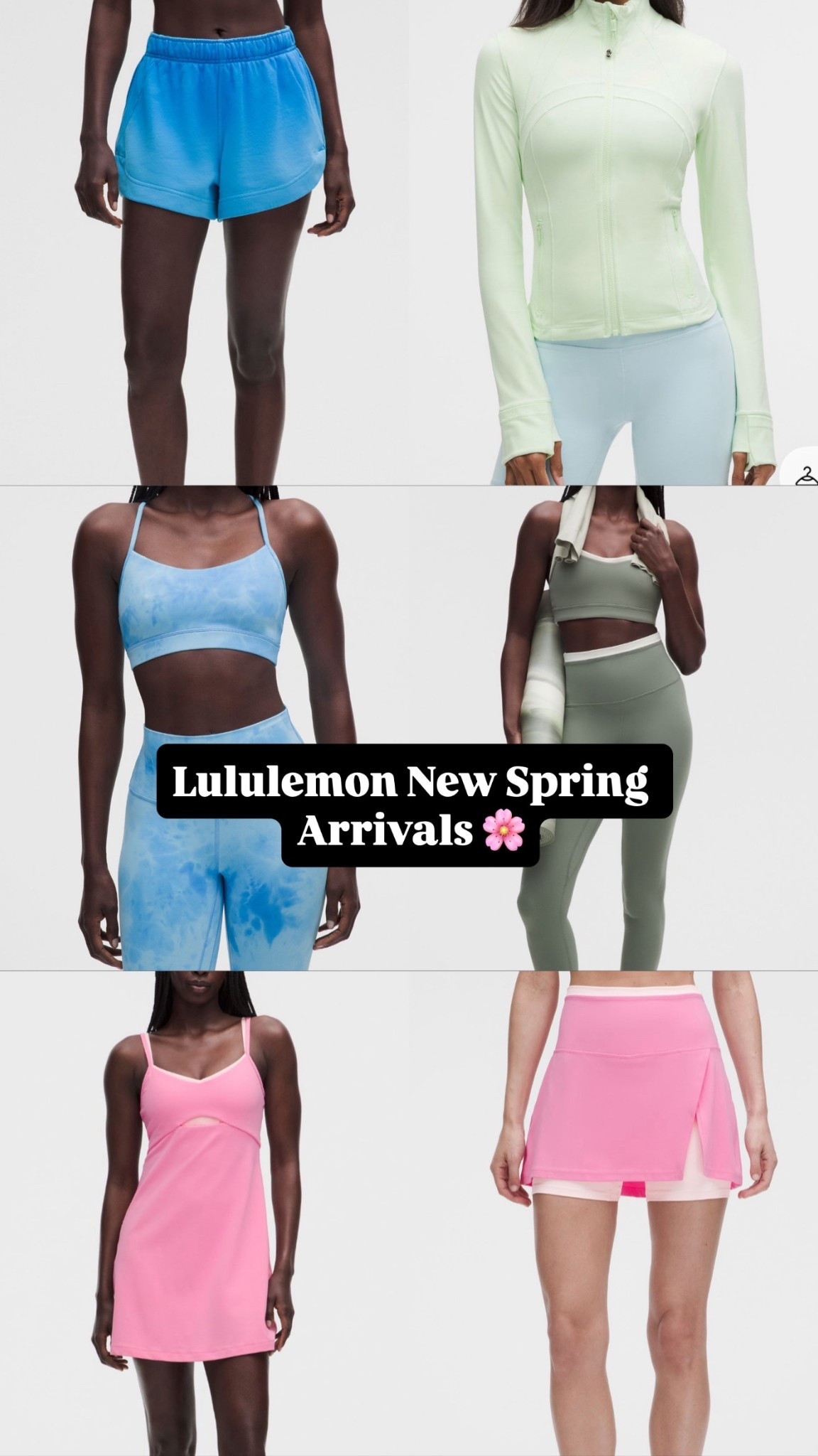 @lululemon new spring arrivals 😍

#LTKActive #LTKU #LTKfitnessgoals