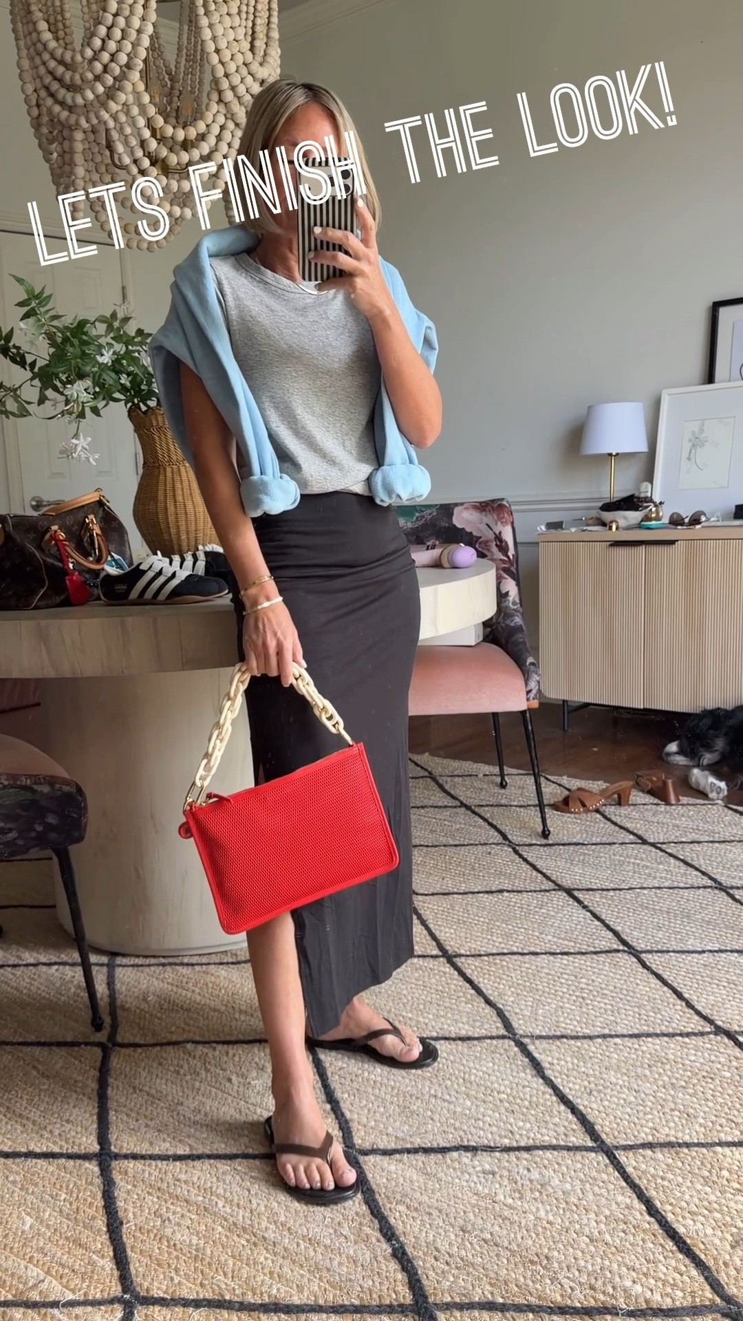 Attention casual vibe girlies: 
This tshirt material skirt is a must have!  
set true to size I am in an extra small. Adorable ruching  on the sides, high waisted, one side slit. Wearing the grey tee in extra small, the blue sweatshirt in a small, the trench  bomber in XXS

#LTKootd #LTKmomlife #LTKOver40