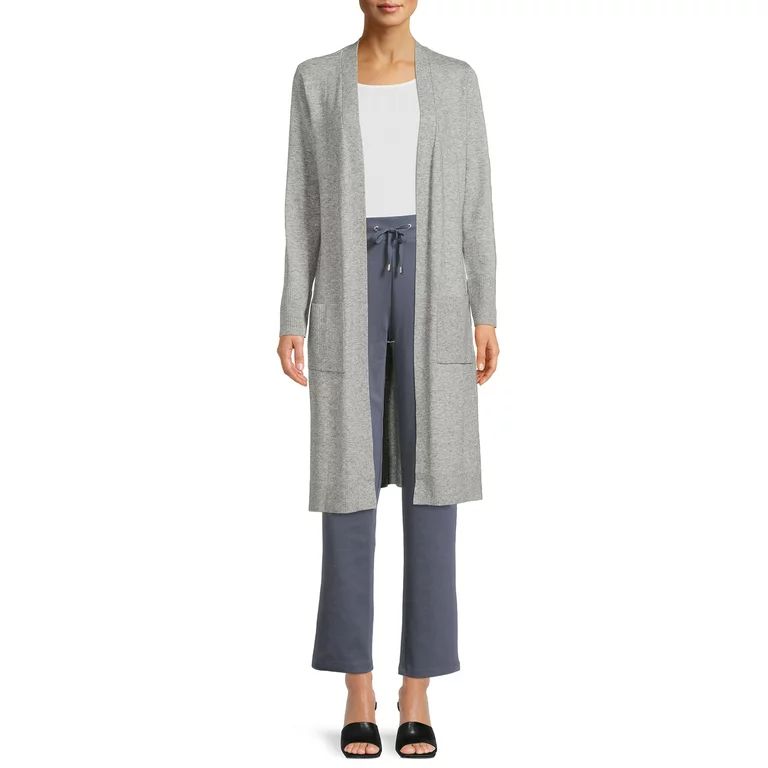 Time and Tru Women's Open Front Duster Cardigan | Walmart (US)