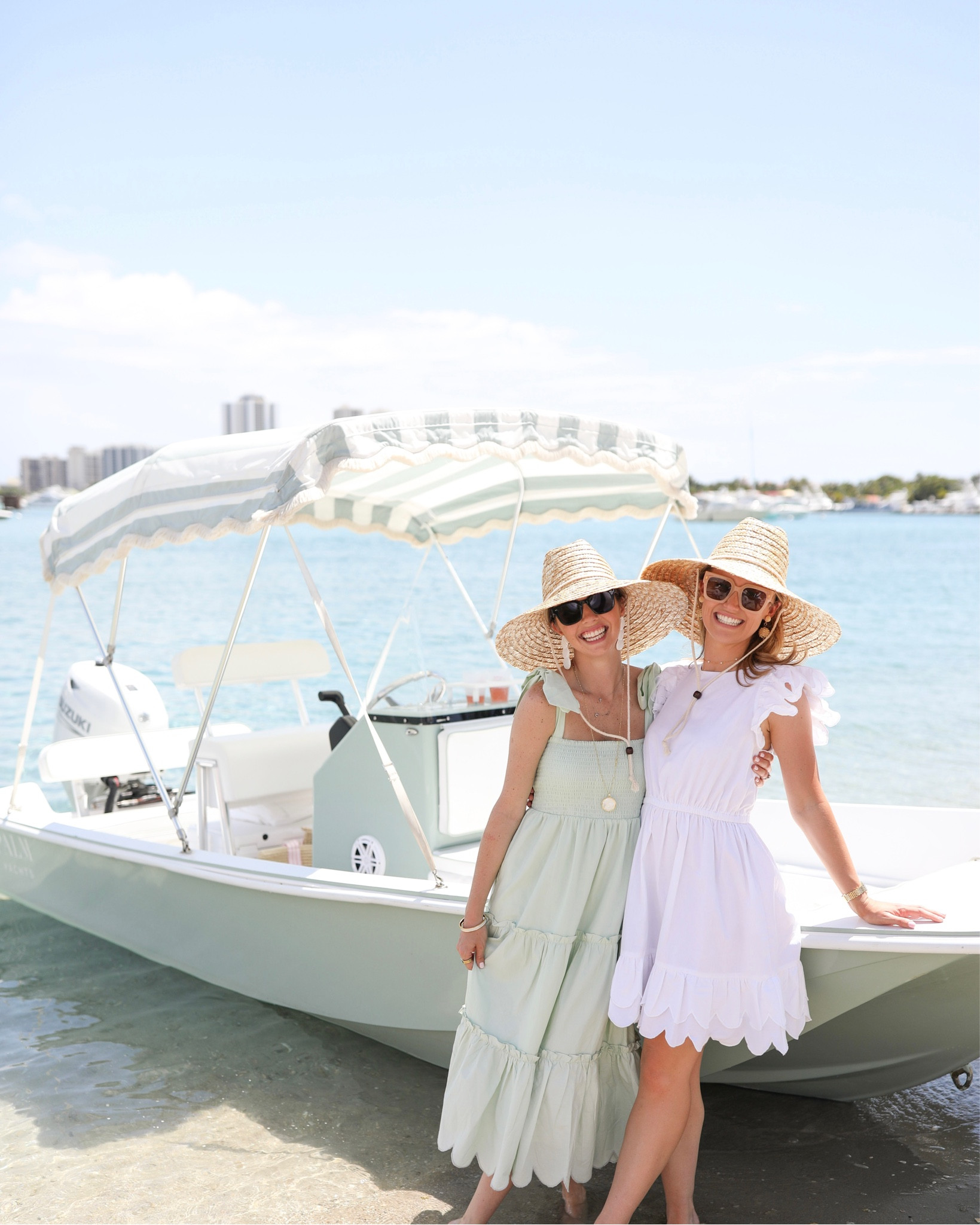 If you love scallops, you’re going to love the new sail to sable x palm beach lately collection! I found it runs slightly large. Wearing an XS!