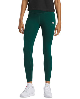 Women's Mid-rise Full Length Small Logo Leggings | Macy's