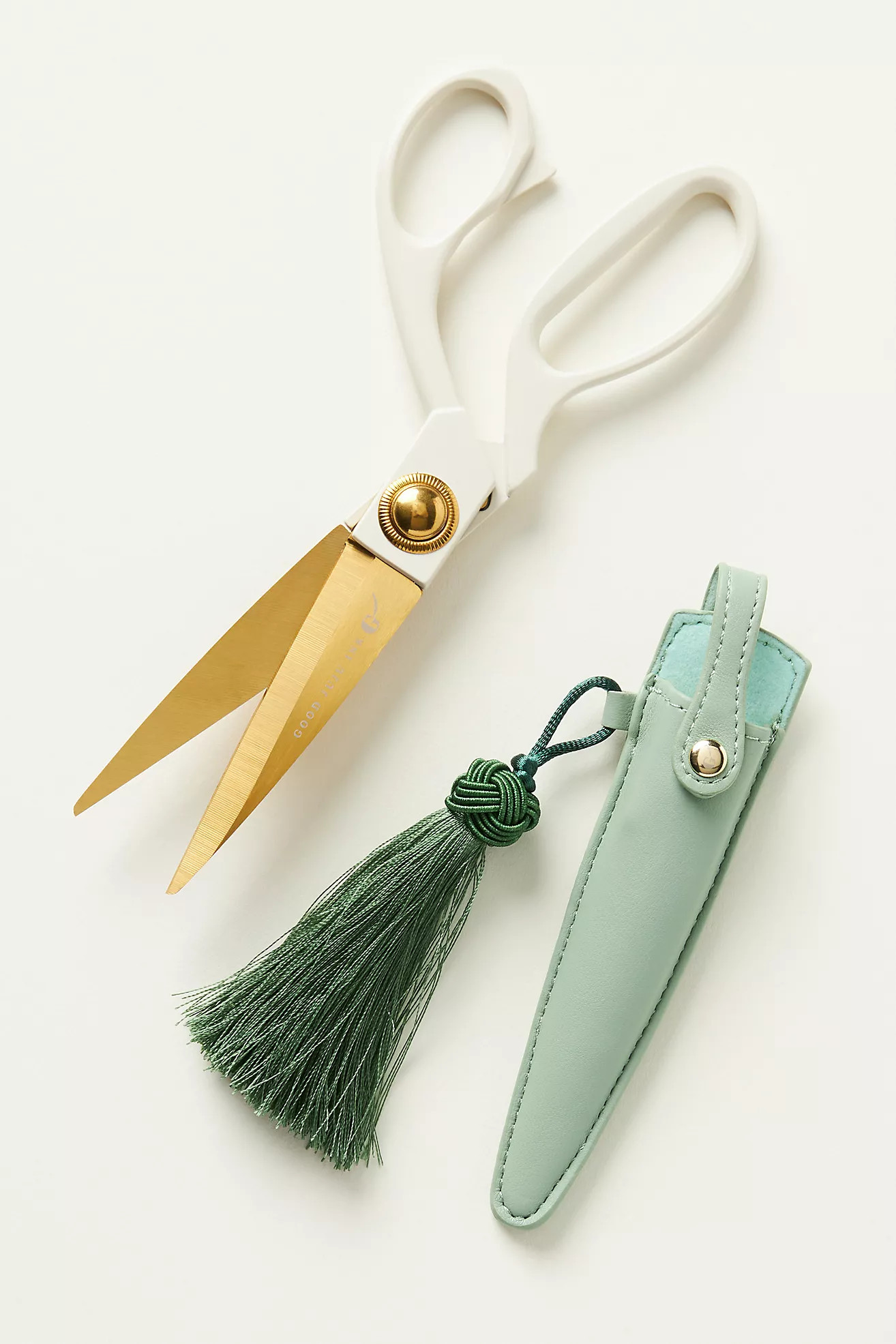 Good Juju Ink Heirloom Scissors and Case | Anthropologie (US)