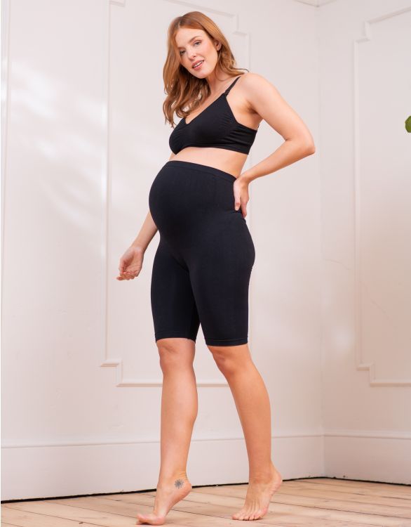 Over Bump Cycling Short Maternity Leggings | Seraphine US