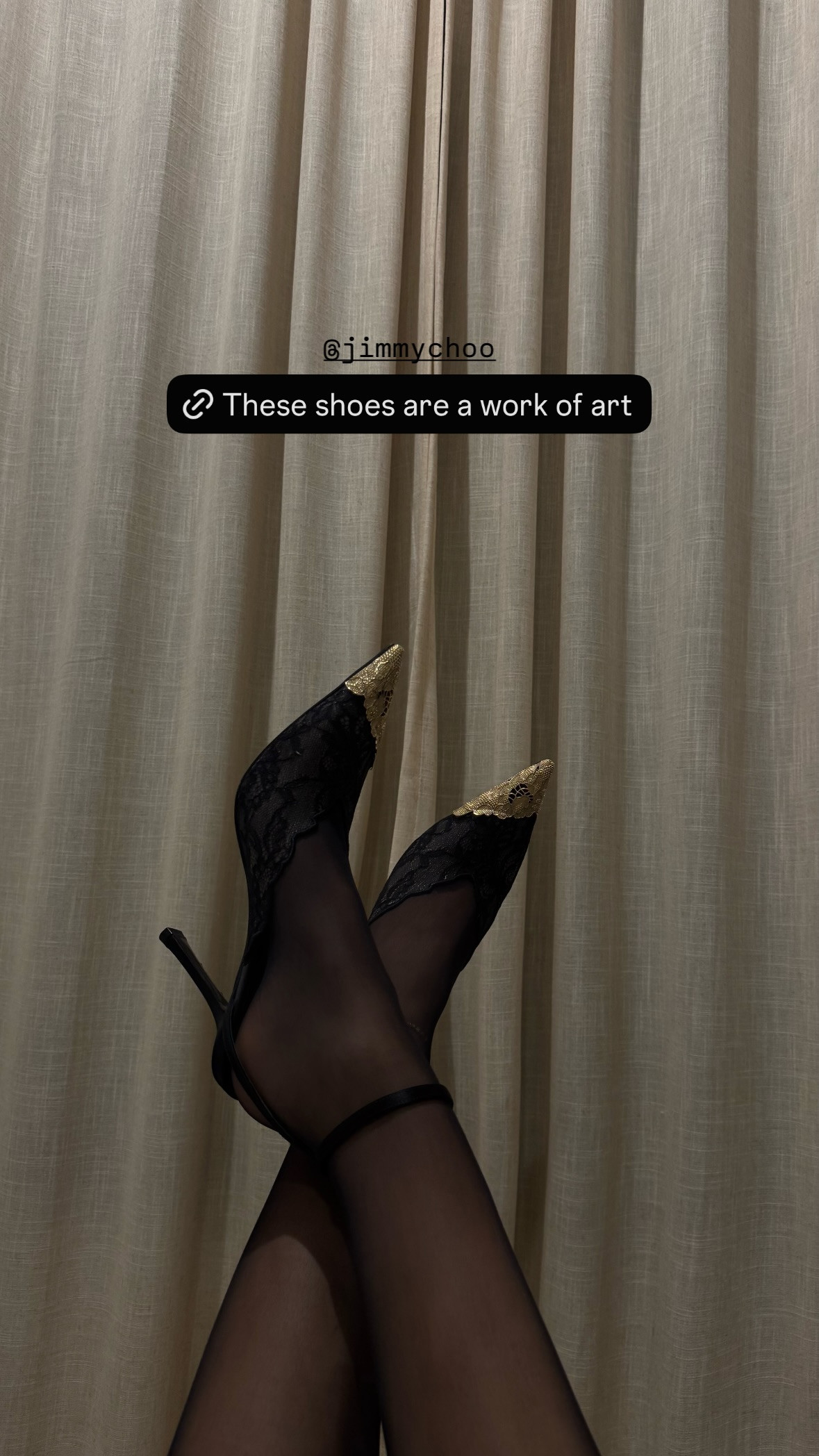 These shoes are a work of art 

 