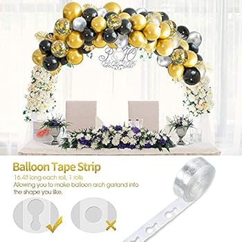 Luxury Birthday Party Decorations with Happy Birthday Banner in Gold Metallic, Black Gold Silver ... | Amazon (CA)