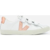 Veja Women's 3-Lock Leather Trainers - Extra White Venus | Allsole (Global)