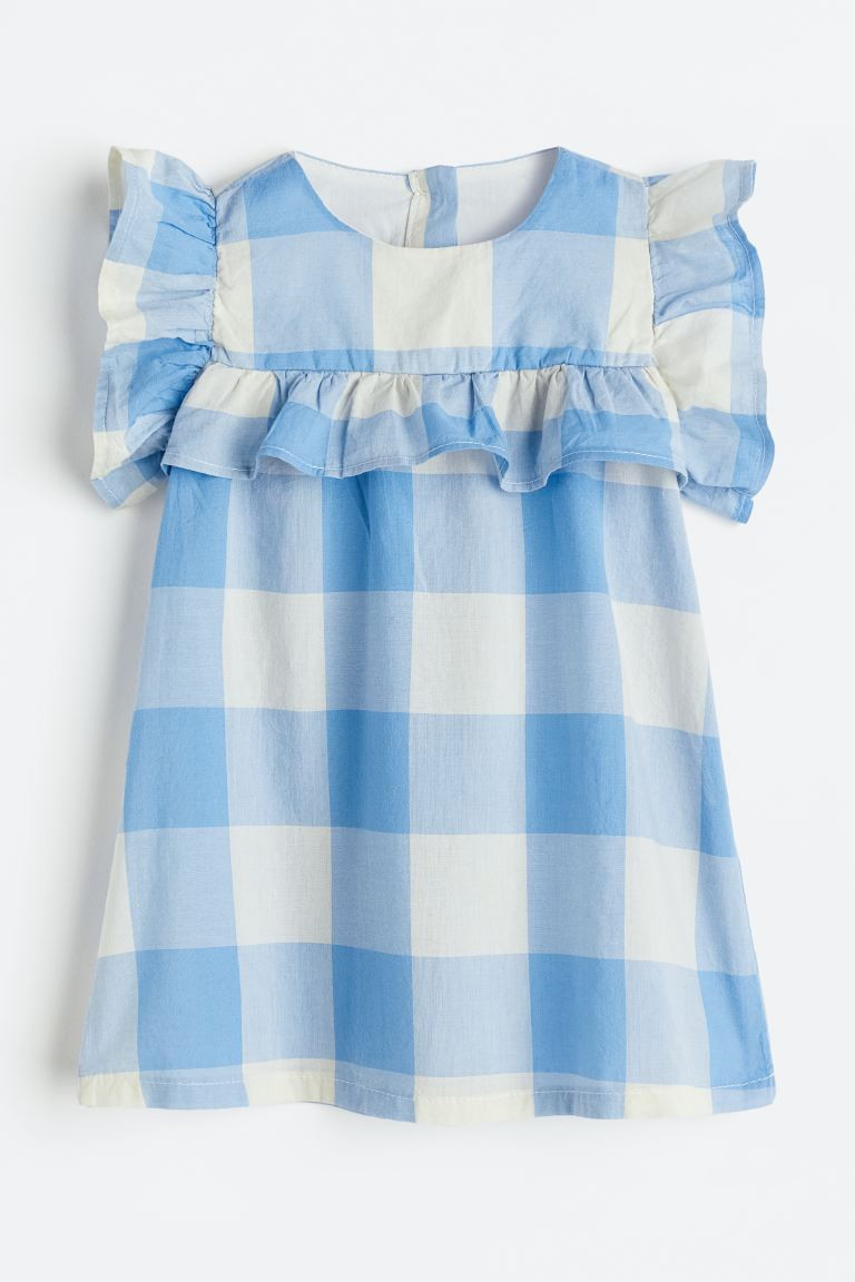 Ruffle-trimmed Cotton Dress | H&M (US + CA)