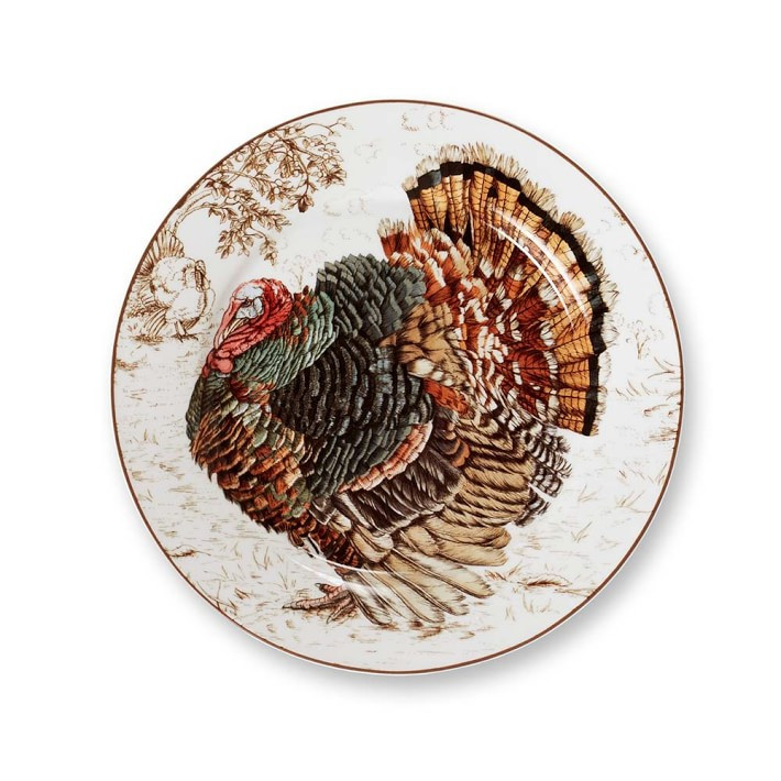 Plymouth Turkey Salad Plates | Williams-Sonoma