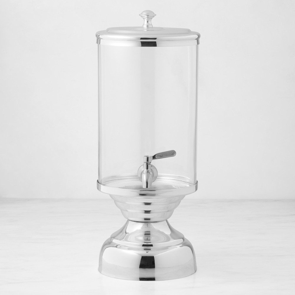 Heirloom Silver Beverage Dispenser | Williams-Sonoma