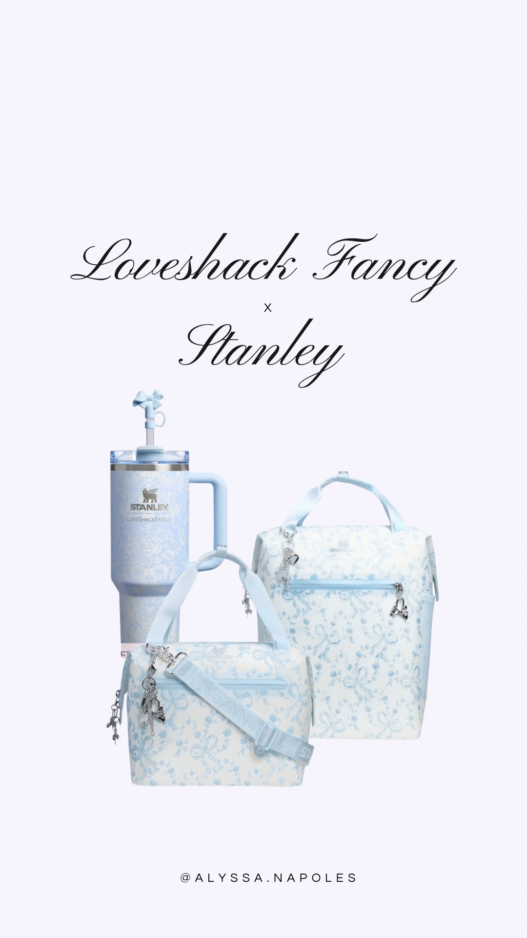 The blue and white Loveshack fancy X Stanley collab is already selling out!! Makes for the perfect gift for your wife, mama, or sister  

#LTKCyberWeek #LTKGiftGuide #LTKHoliday