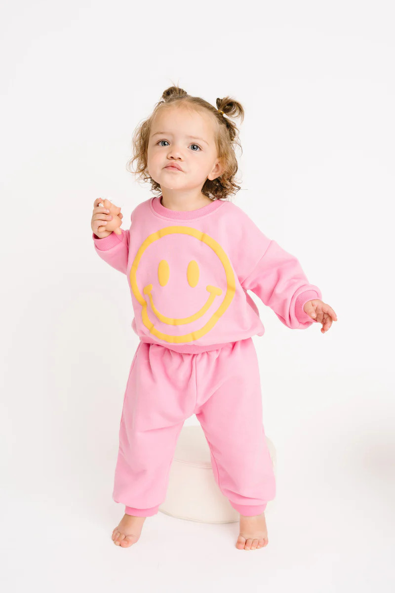 Orchid Happy Sweatsuit | Little One Shop Co
