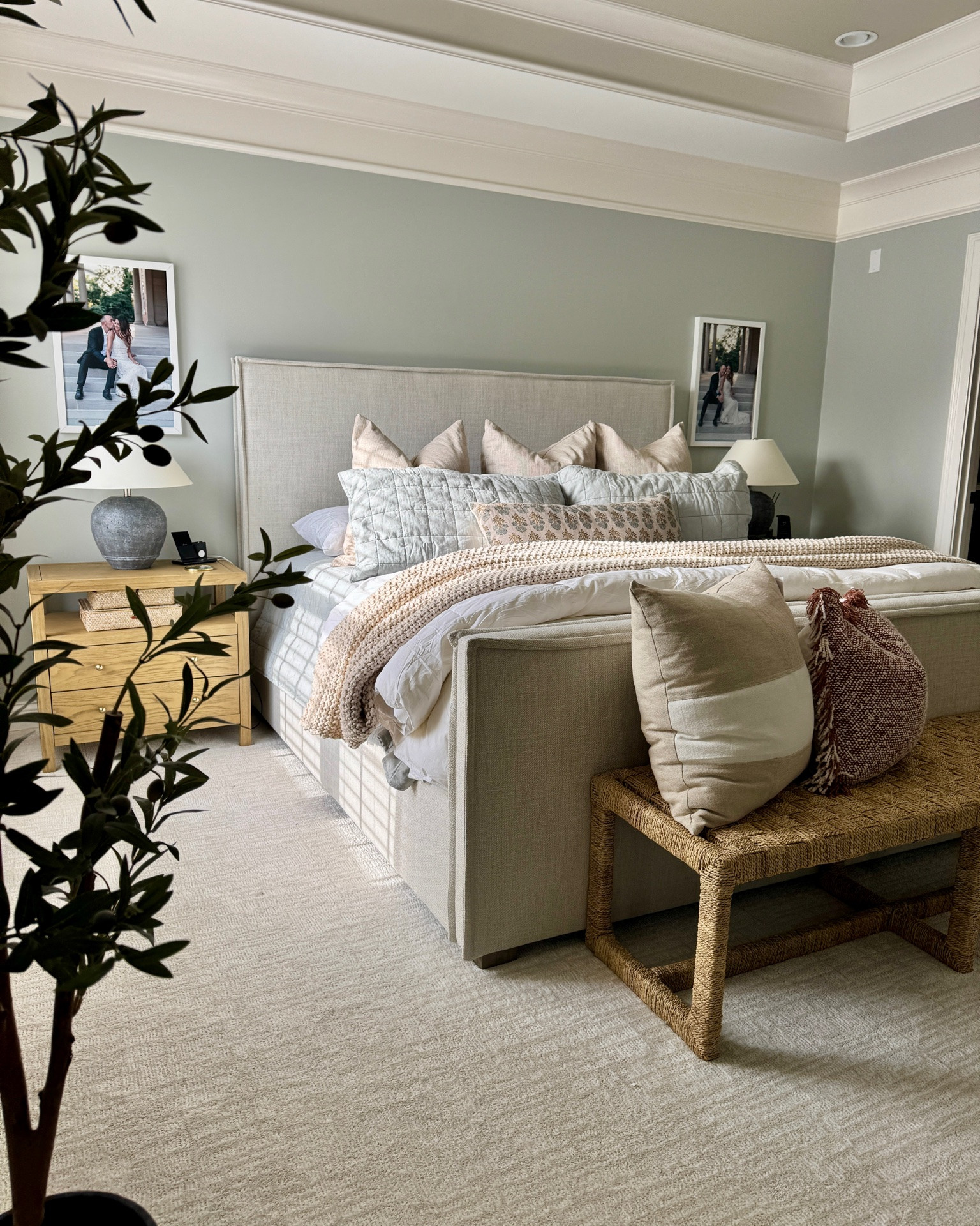 Layers upon layers—the secret to bedding that feels as luxurious as it looks. 🤍

Beautiful linens, soft textures, and a mix of patterns and tones come together to create a bed that feels collected, inviting, and effortlessly luxurious.

**A soft place to land at the end of the day.**

#LTKmomlife #LTKSaleAlert #LTKHome