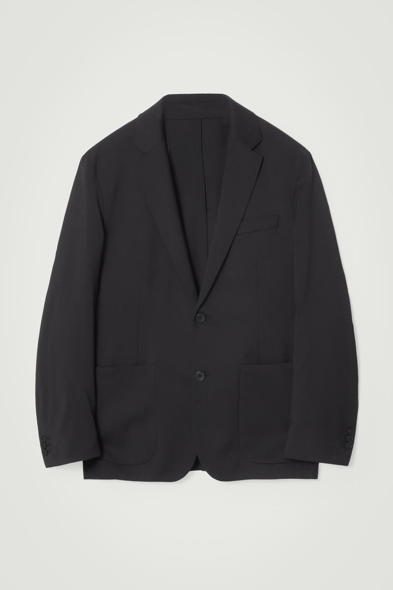 Normal Geschnittener Unstrukturierter Wollblazer | COS (EU)
