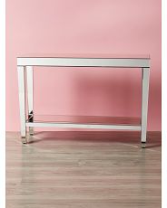 30x44 Mirrored Console Table With Shelf | HomeGoods