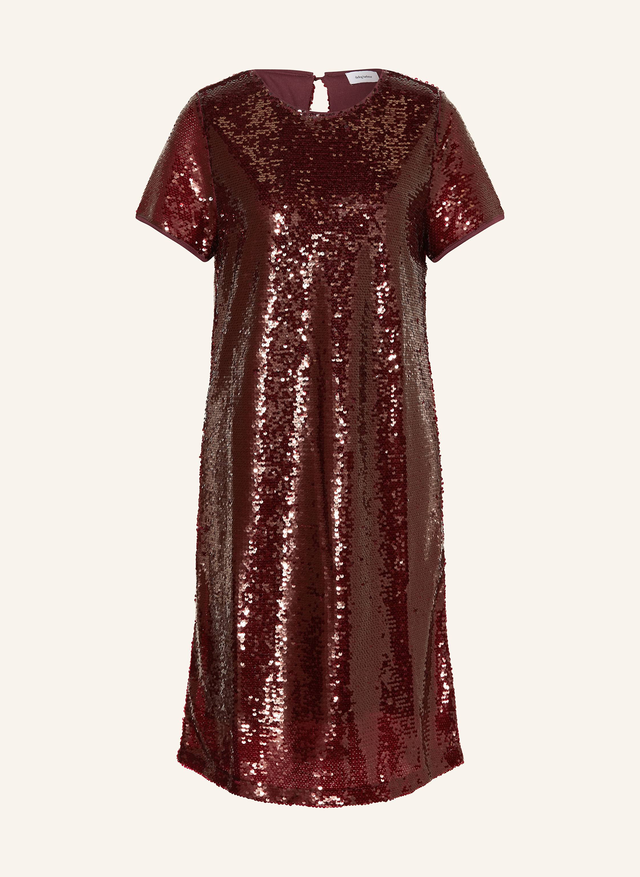 darling harbour Kleid mit Pailletten in burgundy | Breuninger (DACH)