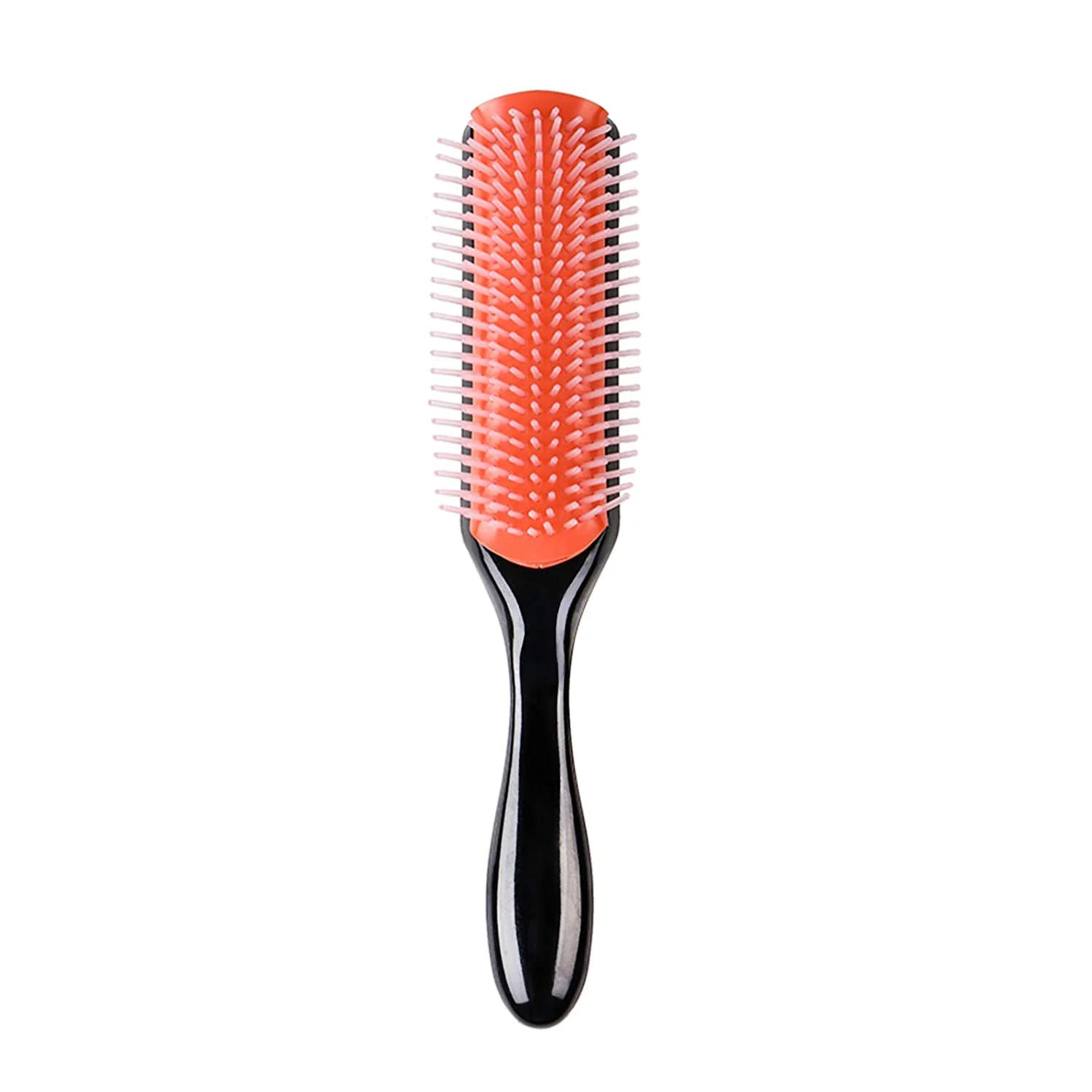 Hair Brush For Natural Curly Hair Black 9 d3 Classic Styling Travel Detangling Detangler Wet Mini... | Walmart (US)