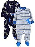Simple Joys by Carter's Baby Boys' Fleece Footed Sleep and Play, Pack of 2 | Amazon (US)