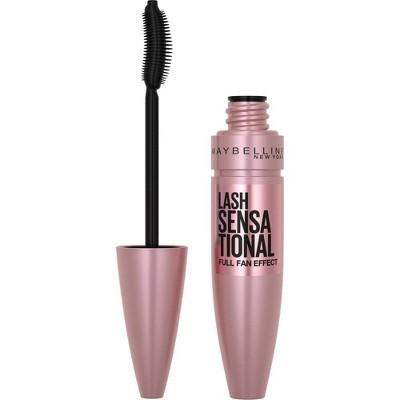 Maybelline Lash Sensational Lengthening Mascara - Washable Midnight Black - 0.32 fl oz | Target