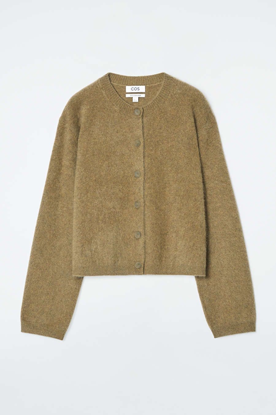 PURE BRUSHED-CASHMERE CARDIGAN | COS UK