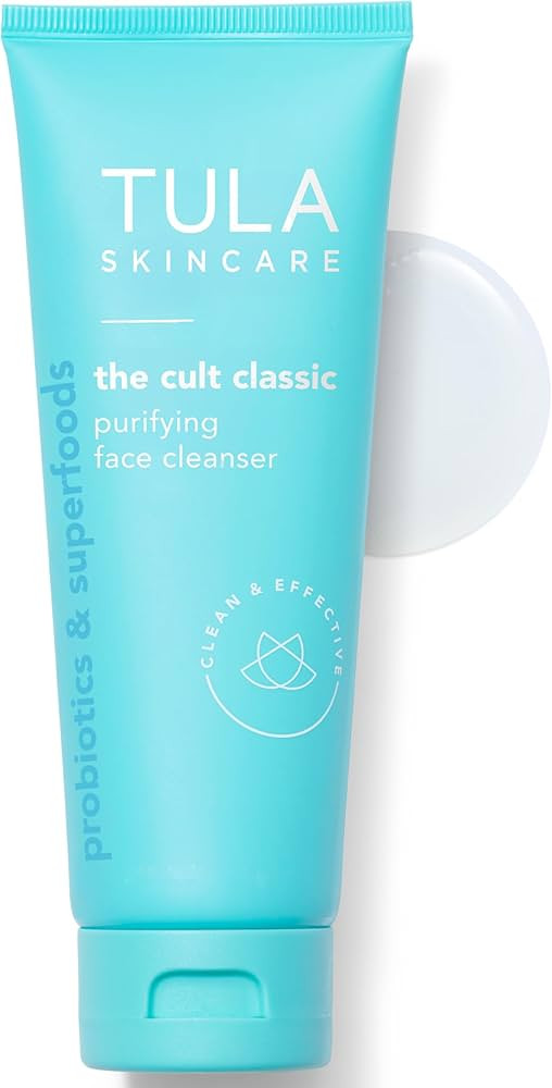 TULA Skin Care Cult Classic Purifying Face Cleanser - Gentle and Effective Face Wash, Makeup Remo... | Amazon (US)