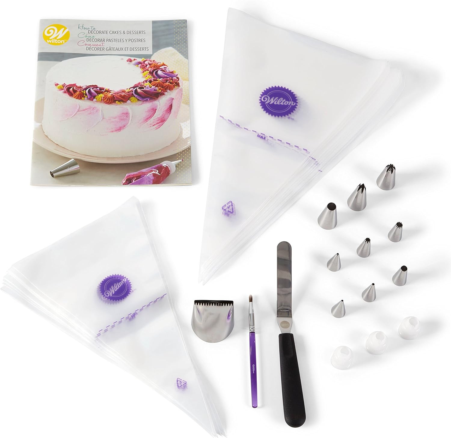 Wilton Decorate Cakes and Desserts Kit, 2, White | Amazon (US)