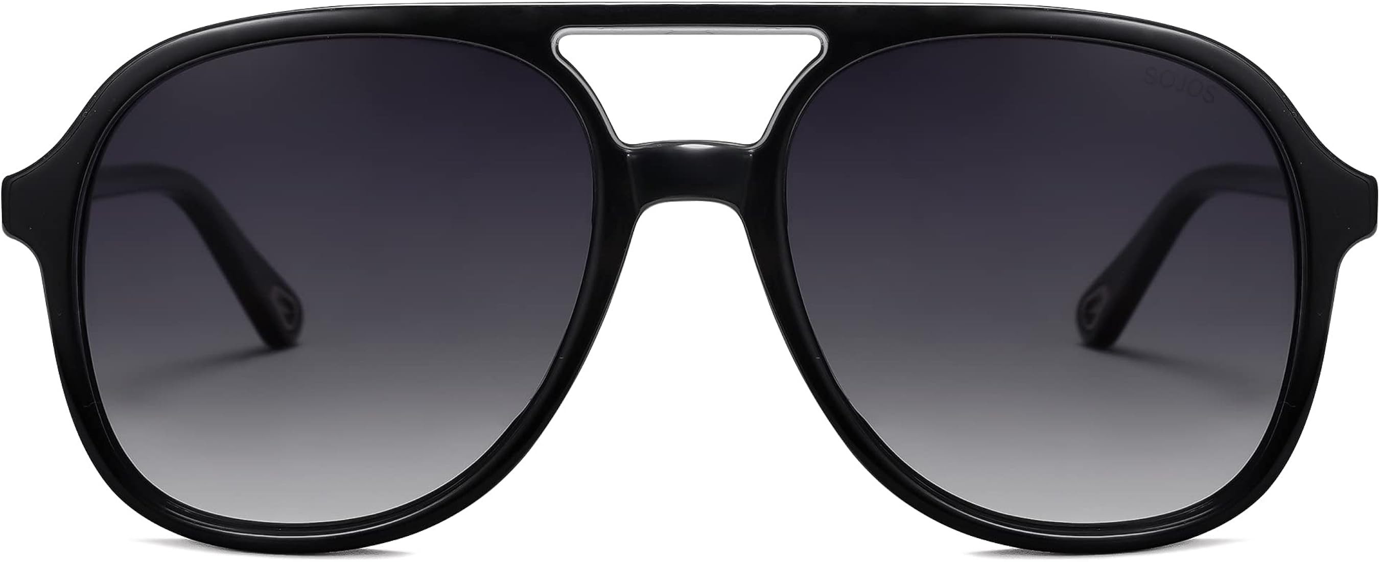 SOJOS Retro Polarized Aviator Sunglasses for Women Men Classic Square 70s Trendy Vintage Oversize... | Amazon (US)