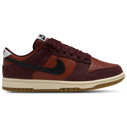 Nike Mens Nike Dunk Low Retro SE Essentials Plus 2 - Mens Basketball Shoes Black/Burgundy/Mars Stone Size 10.5 | Foot Locker (US)