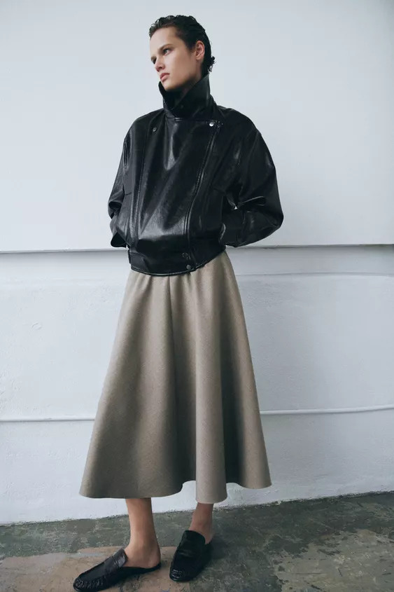 ZW COLLECTION FAUX LEATHER JACKET | Zara Canada