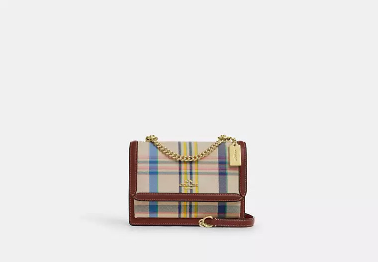 Klare Crossbody Bag With Plaid Print | Coach Outlet US