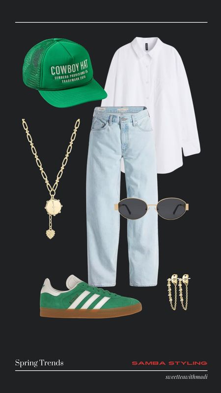 Sambas are in for spring so I styled up some outfits for you! 

Sambas, dad jeans, oversized knits, electric picks, how to wear sambas, 90s aesthetic, that girl aesthetic, sweetteawithmadi, Madi messer 

#LTKSeasonal #LTKstyletip