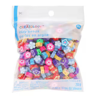 10mm Flower Shaped Soft Clay Beads by Creatology™ | 10 mm | Michaels® | Michaels Stores