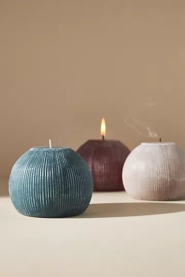 Victoria Shaped Wax Candle | Anthropologie (US)