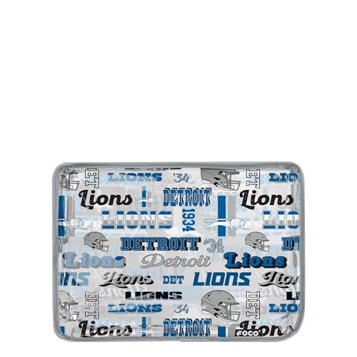 FOCO Detroit Lions NFL Repeat Retro Print Clear Cosmetic Bag | Amazon (US)
