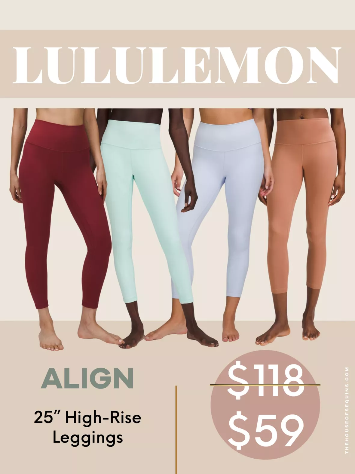  LULULEMON Align Hi-Rise Pant 25