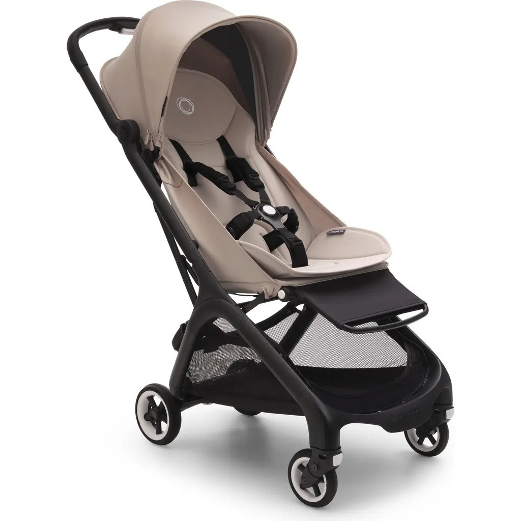 Bugaboo Butterfly Stroller in Black/Desert Taupe at Nordstrom | Nordstrom