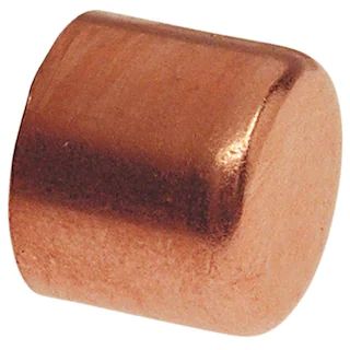 Everbilt 1/2 in. Copper Pressure Tube Cap Fitting C617HD12 - The Home Depot | The Home Depot