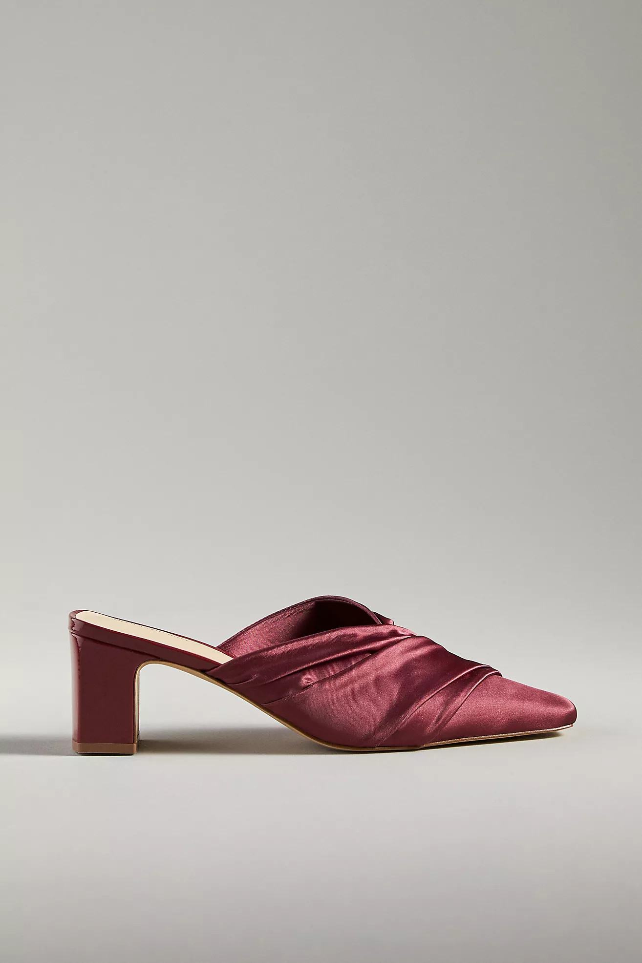Ruched Mule Heels | Anthropologie (US)
