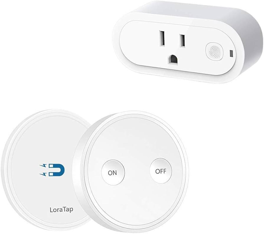 LoraTap Remote Control Outlet Plug Adapter with Remote, 656ft Range Wireless Switch for Lights an... | Amazon (US)