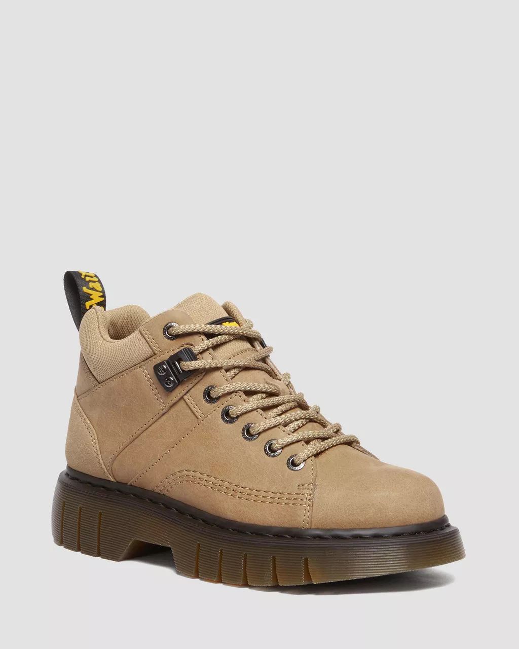 Woodard Tumbled Nubuck Leather Low Casual Boots | Dr. Martens