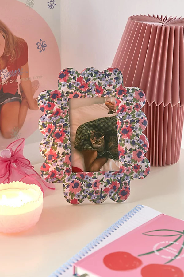Elizabeth Fabric Picture Frame at Urban Outfitters | Urban Outfitters (US and RoW)